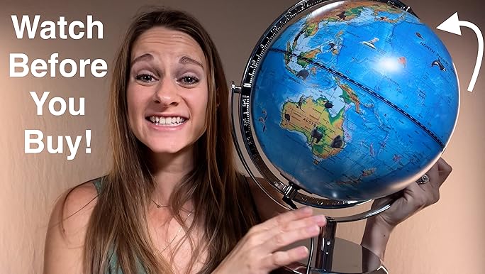 【2点】G×C＆NOS globe GlobePodver2 Amazon.com: VEVOR Rotating World Globe with Stand, 13 in